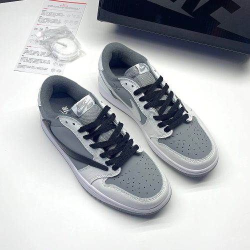 کفش نایک ایر جردن وان لو تراویس اسکات پلی‌استیشن Nike Air Jordan 1 Low Travis Scott PlayStation