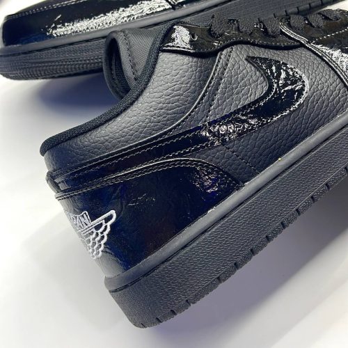 photo_19_2025-06-07_03-45-22-500x500-1 کفش نایک ایر جردن وان لو پتنت الفنت بلک Nike Air Jordan 1 Low Patent Elephant Black