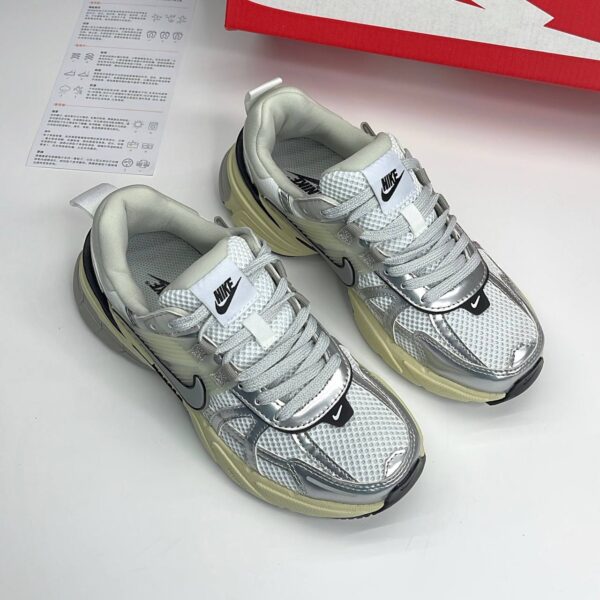 photo_1_2025-05-11_02-14-13-1 کتونی نایک وی تو کی کرم نقرهای Nike V2K Cream Silver