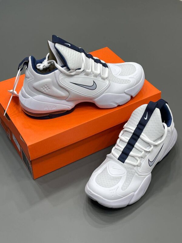 کفش نایک ایر مکس آلفا ساویج سفید سورمه‌ای Nike Air Max Alpha Savage White Navy