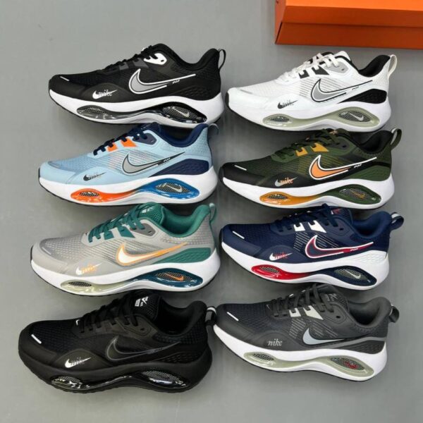 کفش نایک ایر زوم وینفلو V2 خاکستری سبز Nike Winflo V2 Gray Green