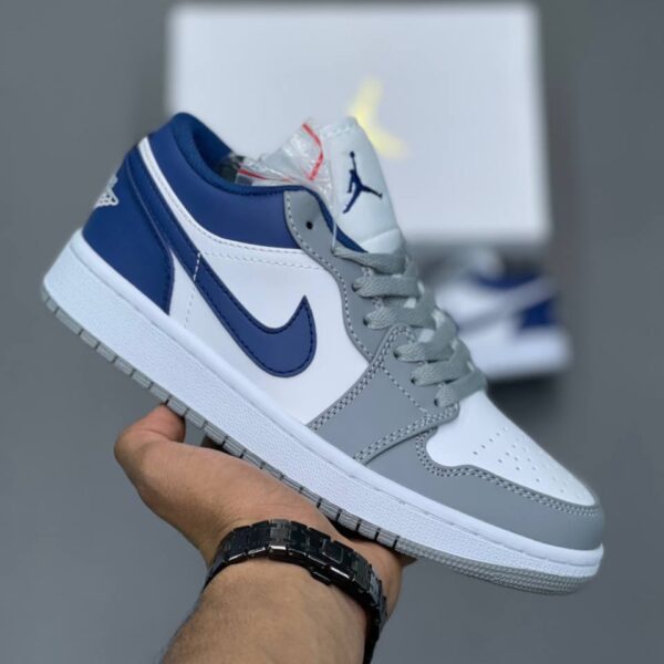 کفش نایک ایر جردن وان لو ترو بلو | Nike Air Jordan 1 Low True Blue