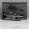 کفش نایک ایر جردن وان لو تراویس اسکات بلک فانتوم Nike Air Jordan 1 Low Travis Scott Black Phantom