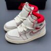 photo_1_2025-12-04_01-02-02 کفش نایک ایر جردن وان ساقدار رترو فانتوم جیم رد Nike Air Jordan 1 High Retro Phantom Gym Red