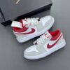 photo_1_2026-07-15_18-34-08-1 کفش نایک ایر جردن وان اس ای طوسی قرمز Nike Air Jordan 1 SE GREY Red