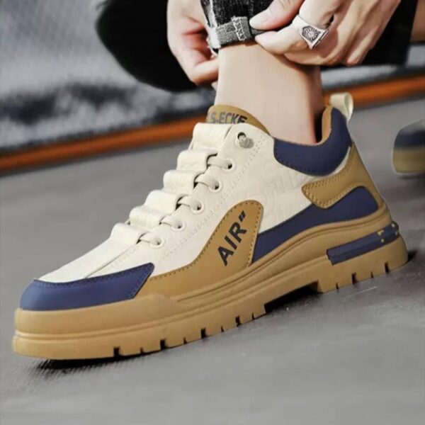 photo_1_2026-07-21_21-39-48 کتونی لژدار طبی مردانه ضد آب Men’s Waterproof Platform Orthopedic Sneakers