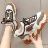 photo_1_2026-07-23_22-03-07 کتونی لژدار زنانه قهوهای فشن Women’s Brown Platform Fashion Sneakers