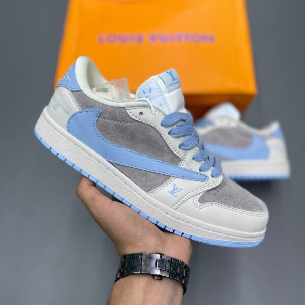 photo_2025-08-08_12-36-01 کفش نایک ایر جردن وان لو تراویس اسکات لویی ویتون Nike Air Jordan 1 Low Travis Scott Louis Vuitton