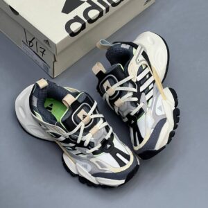 کفش آدیداس رانر دیلاکس کرم طوسی تیره Adidas Runner Deluxe Dark Cream Gray