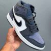 photo_2026-05-31_19-55-47 کفش نایک ایر جردن وان ساقدار مید ابسیدین سندد بنفش Nike Air Jordan 1 Mid Obsidian Sanded Purple