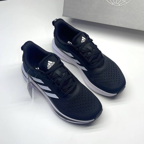 کفش آدیداس ای‌کیو رانینگ مشکی سفید Adidas EQ Running Black White