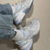 کفش نایک وی تو کی آبی سفید Nike V2K Blue White
