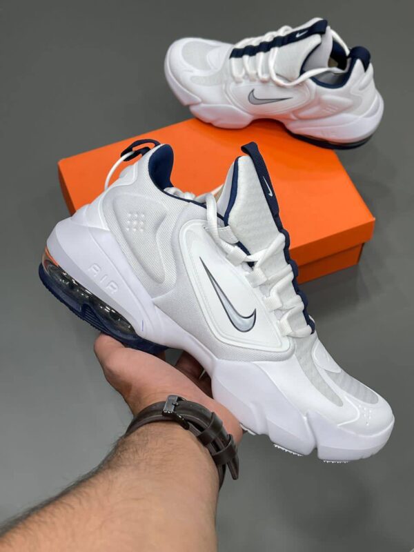 کفش نایک ایر مکس آلفا ساویج سفید سورمه‌ای Nike Air Max Alpha Savage White Navy
