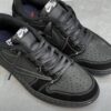 کفش نایک ایر جردن وان لو تراویس اسکات بلک فانتوم Nike Air Jordan 1 Low Travis Scott Black Phantom