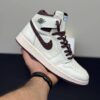 کفش نایک ایر جردن وان ساقدار امامنیر کرم قهوه‌ای Nike Air Jordan 1 High A Ma Maniére Cream Brown