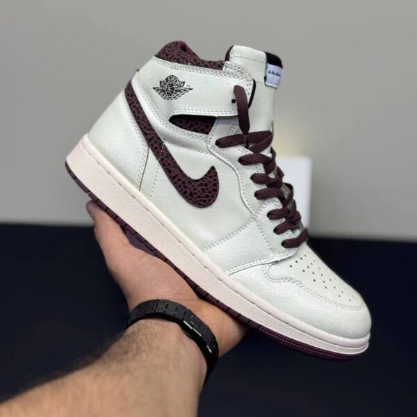 کفش نایک ایر جردن وان ساقدار امامنیر کرم قهوه‌ای Nike Air Jordan 1 High A Ma Maniére Cream Brown