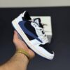 کفش نایک ایر جردن وان لو تراویس اسکات مشکی آبی Nike Air Jordan 1 Low Travis Scott Black Blue