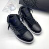 کفش نایک ایر جردن وان ساقدار ورنی اسپیس جم مشکی سفید Nike Air Jordan 1 High Space Jam Black White