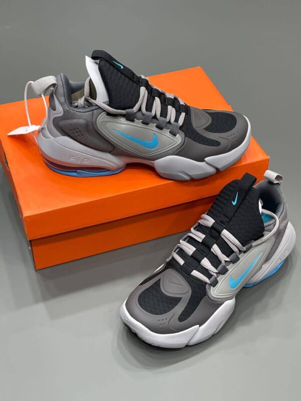 کفش نایک ایر مکس آلفا ساویج طوسی آبی Nike Air Max Alpha Savage Grey Blue