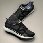کفش اسکیچرز کوانتوم فلکس مشکی طوسی Skechers Quantum Flex Black Grey