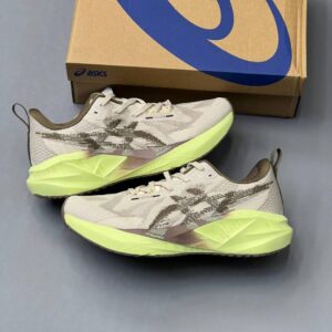 کفش اسیکس نووا بلاست ۵ کرم سبز Asics Novablast 5 Cream Green