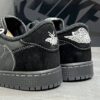 کفش نایک ایر جردن وان لو تراویس اسکات بلک فانتوم Nike Air Jordan 1 Low Travis Scott Black Phantom