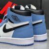 کفش نایک ایر جردن وان ساقدار یونی‌ورسیتی آبی Nike Air Jordan 1 High University Blue