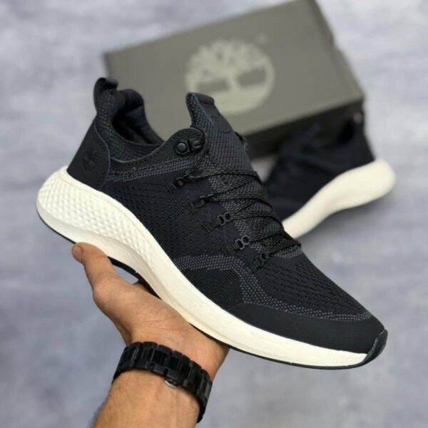 photo_3_2025-10-21_21-14-58 کفش تیمبرلند مشکی کرم مردانه Timberland Black Cream Knit Sneaker