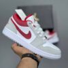 photo_3_2026-07-15_18-34-08-1 کفش نایک ایر جردن وان اس ای طوسی قرمز Nike Air Jordan 1 SE GREY Red
