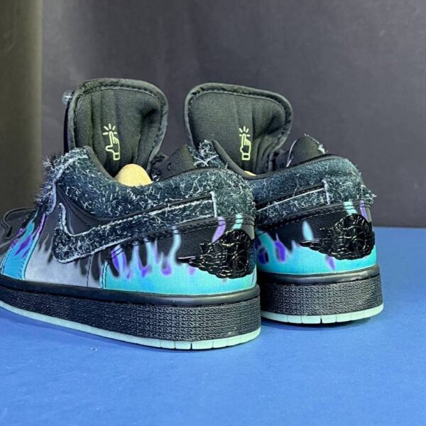 photo_4_2025-09-27_19-51-28 کفش نایک ایر جردن وان لو فورتون فلای هالووین Nike Air Jordan 1 Low Fortune Fly Halloween