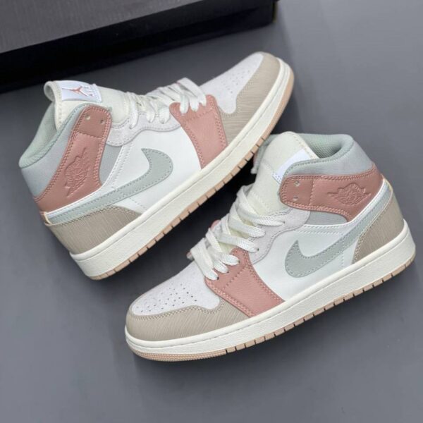 photo_4_2025-10-20_22-11-30 کفش نایک ایر جردن وان ساقدار پاستیلی Nike Air Jordan 1 High Pastel