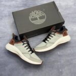 کفش تیمبرلند کرم مردانه Timberland Sneaker Nubuck Beige Men’s