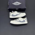 کفش نایک ایر جردن وان لو تراویس اسکات نورث فیس Nike Air Jordan 1 Low Travis Scott North Face