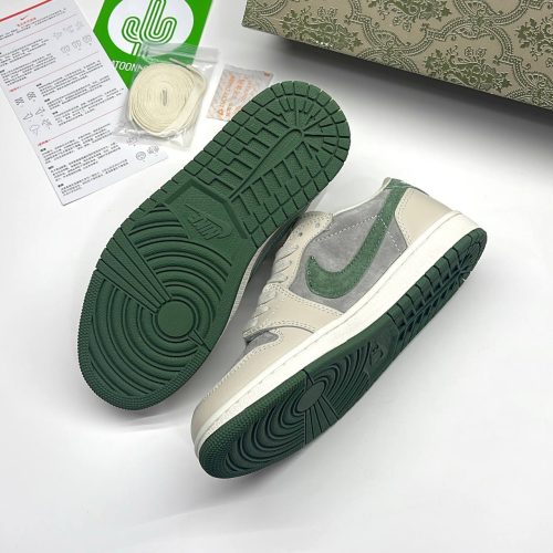 کفش نایک ایر جردن وان لو تراویس اسکات گوچی Nike Air Jordan 1 Low Travis Scott x Gucci