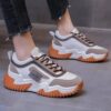 photo_5_2026-07-23_22-03-08 کتونی لژدار زنانه قهوهای فشن Women’s Brown Platform Fashion Sneakers