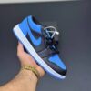 کفش نایک ایر جردن وان یونیورسیتی آبی مشکی Nike Air Jordan 1 University Blue Black