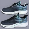 photo_6_2026-07-29_01-05-15 کتونی رانینگ مردانه اسپرت مشکی فیروزهای Men’s Black Turquoise Running Sneakers