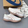کفش رانینگ مردانه اسیکس ژل کایانو ۳۲ سفید قهوه‌ای ASICS Gel-Kayano 32 White Brown