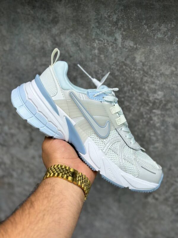 کفش نایک وی تو کی آبی سفید Nike V2K Blue White
