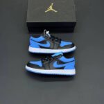 کفش نایک ایر جردن وان یونیورسیتی آبی مشکی Nike Air Jordan 1 University Blue Black