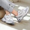photo_9_2026-07-29_01-05-15 کتونی اسکیچرز لژدار سفید طوسی Skechers Platform White Gray Sneakers