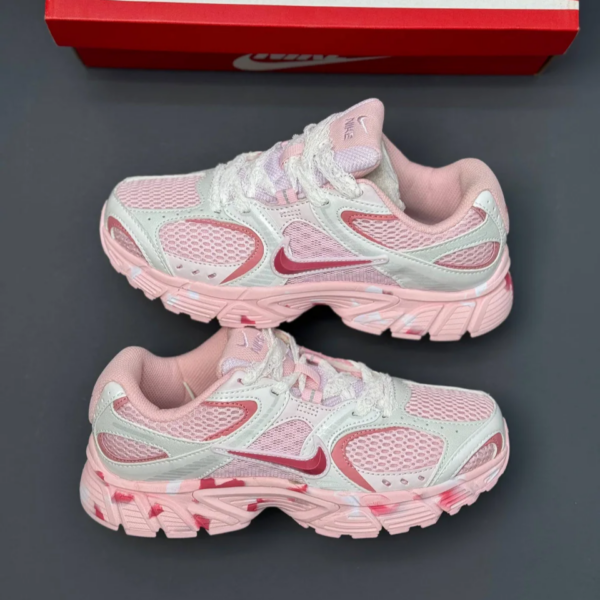 کفش نایک وی فایو کی ران صورتی سفید Nike V5K Run Pink White