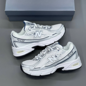 ri85tv9s کفش نیوبالانس 740v2 سفید نقره ای New Balance 740v2 White Silver