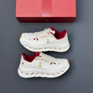 vqxk5j74 کفش آن رانینگ QC Loewe Cloudtilt سفید قرمز On Running QC Loewe Cloudtilt White Red
