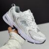ب نیو بالانس 530 سفید نقرهای New Balance 530 White Silver