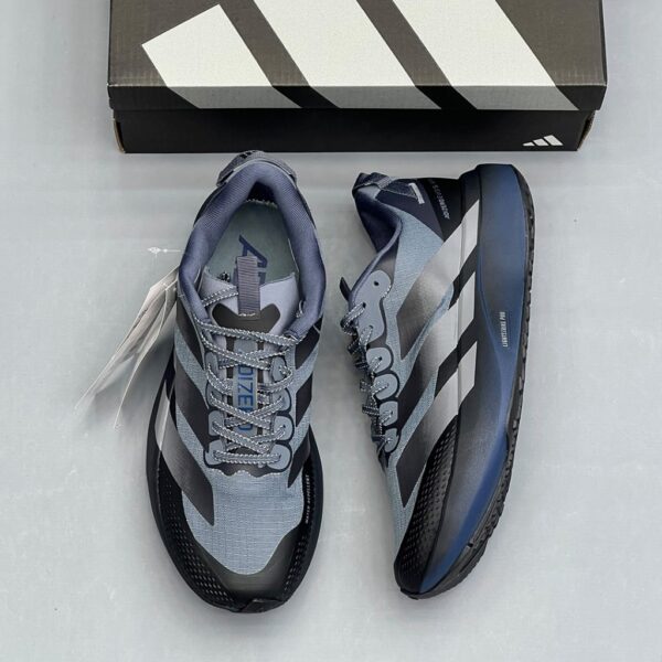 19541493 آدیداس آدیزیرو ایوو اسال ایتیآر مشکی خاکستری آبی adidas Adizero Evo SL ATR