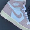 converted-7 کفش نایک ایر جردن وان ساقدار واشد صورتی Nike Air Jordan 1 High Washed Pink