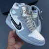 converted-8 کفش نایک ایر جردن وان ساقدار دیور گری Nike Air Jordan 1 High Dior Grey