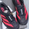 کفش آدیداس آدیزیرو ایو اس ال مرسدس بنز مشکی قرمز Adidas Adizero Evo SL Mercedes Benz Black Red