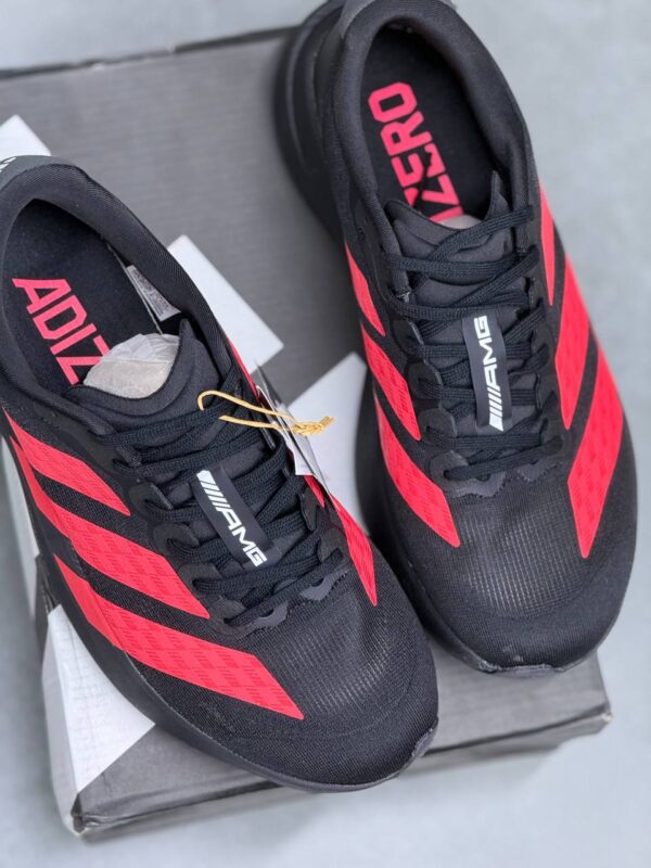 کفش آدیداس آدیزیرو ایو اس ال مرسدس بنز مشکی قرمز Adidas Adizero Evo SL Mercedes Benz Black Red